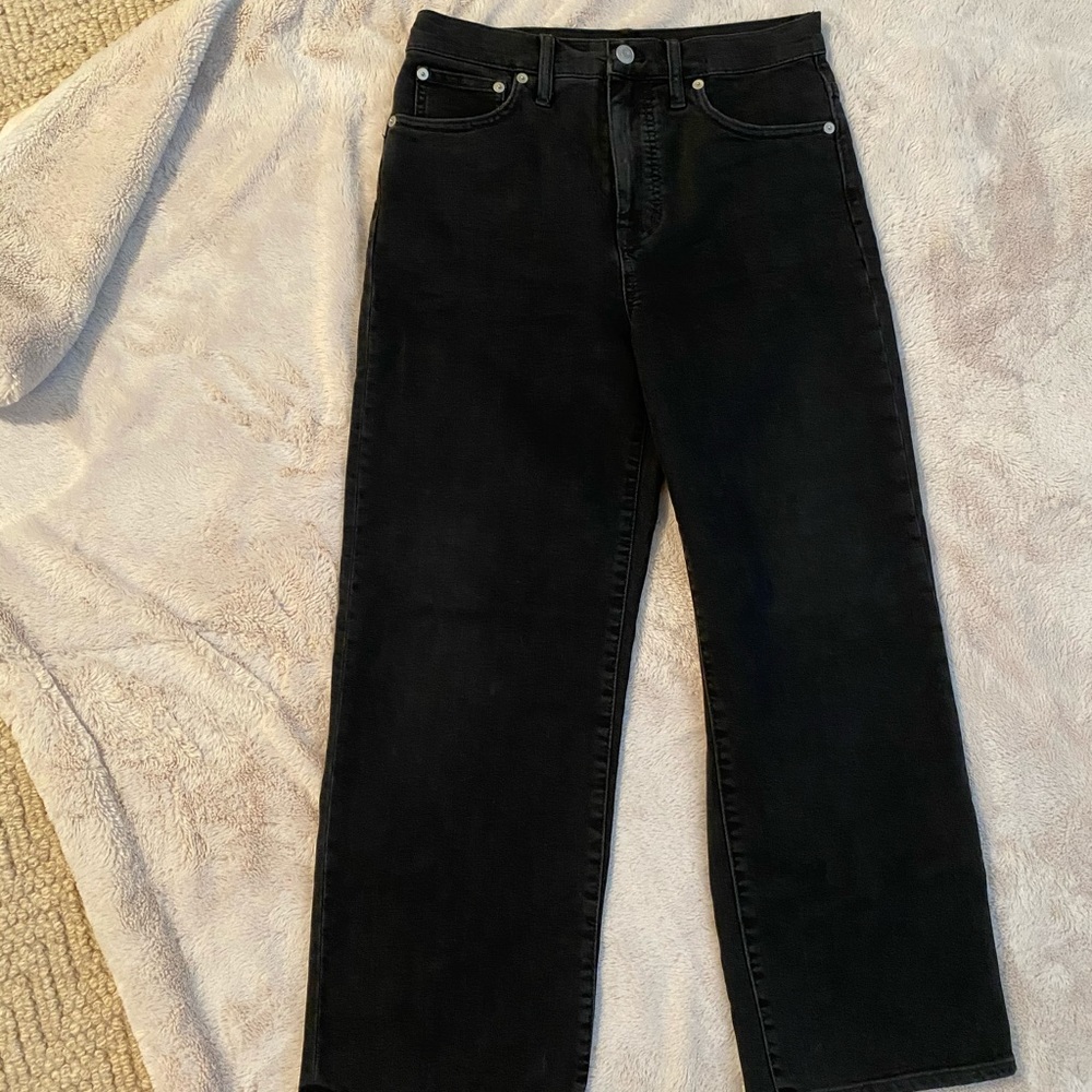 Madewell Slim Wide Leg Crop